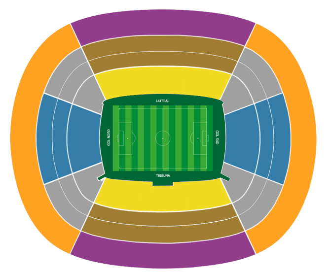 Mapa del Estadio